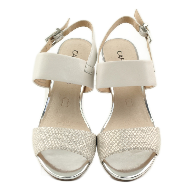 Sandales Caprice chaussures femme 28302 brun jaune 4