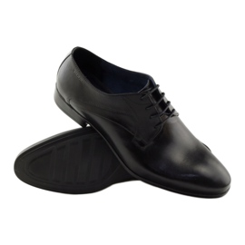 Chaussures noires Chaussons Badura 7589 3