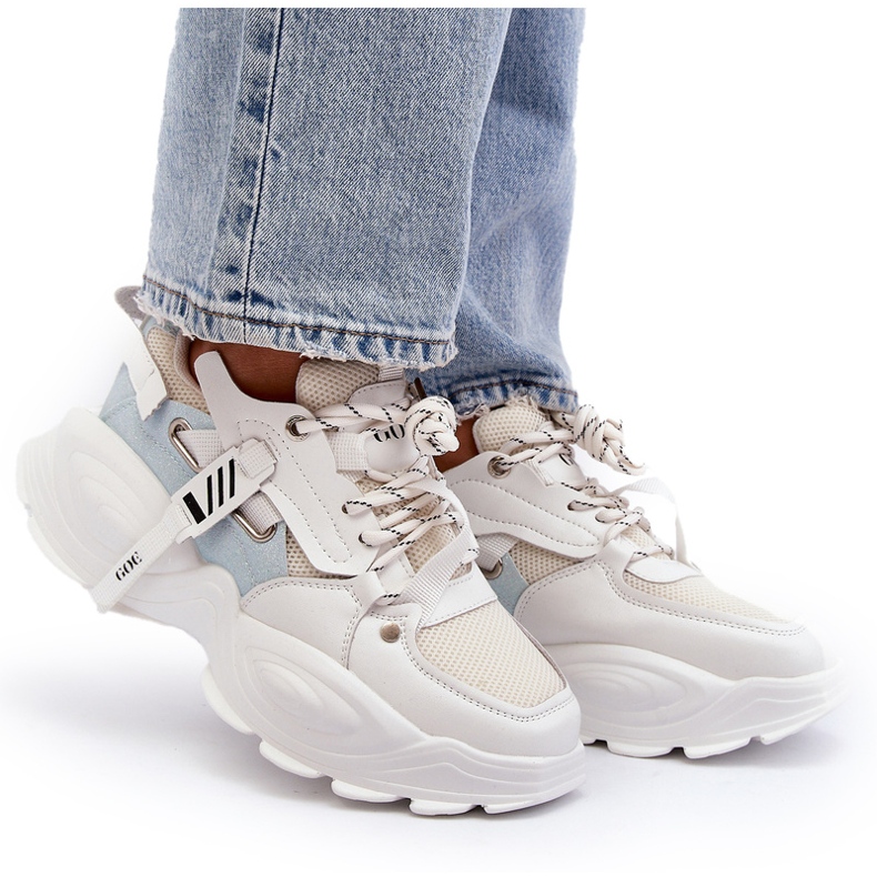 GOE Baskets Femme NN2N4039B Blanc 5