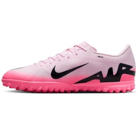 Nike Zoom Mercurial Vapor 15 Academy TF DJ5635-601 Chaussures de football rose 1 Nike Zoom Mercurial Vapor 15 Academy TF DJ5635-601 Chaussures de football rose 1