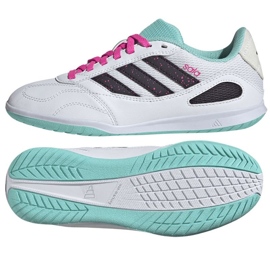 Adidas Super Sala III dans JR5400 Chaussures de football blanc 1