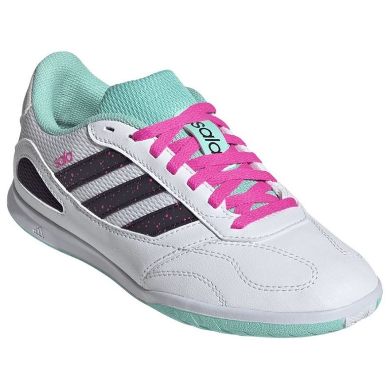 Adidas Super Sala III dans JR5400 Chaussures de football blanche 2
