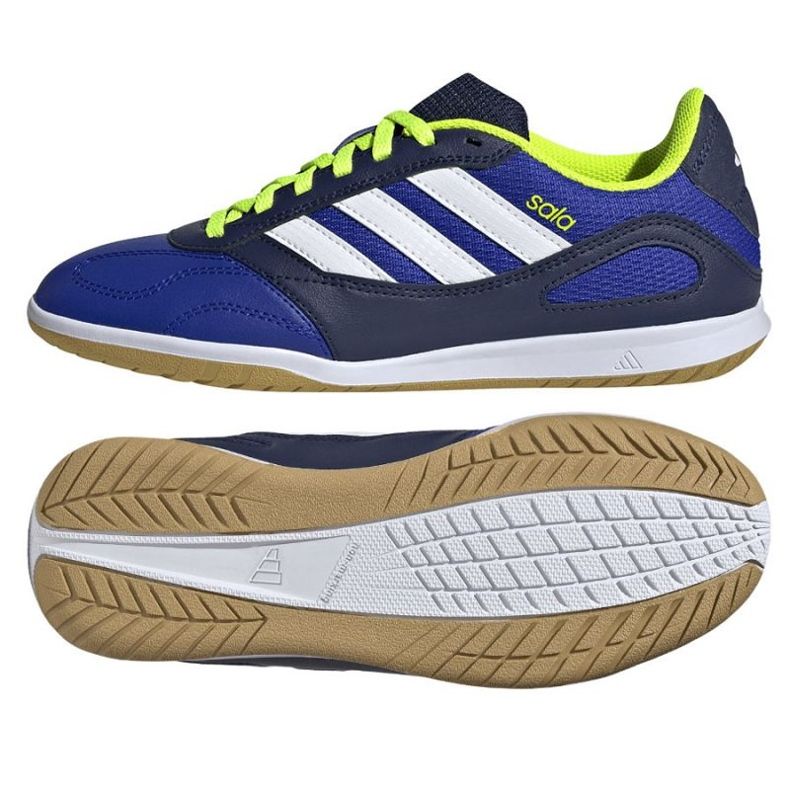Adidas Super Sala III dans JR5401 Chaussures de football bleu 1