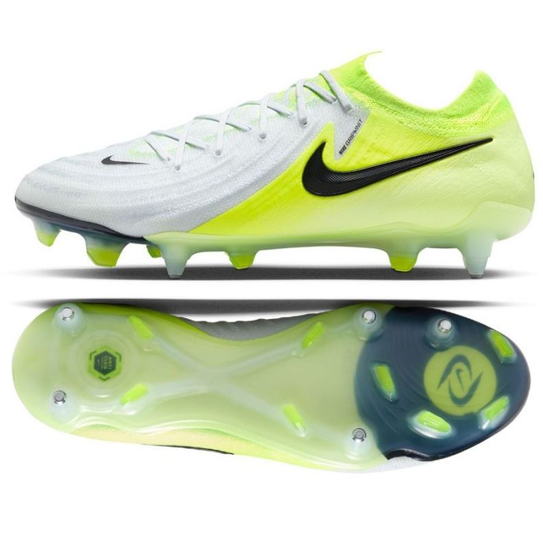 Nike Phantom GX II Elite SG FJ2586-003 Chaussures de football jaune 1