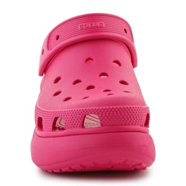 Crocs Classic Crush Clog 207521-6ZQ tongs rose 2 Crocs Classic Crush Clog 207521-6ZQ tongs rose 2