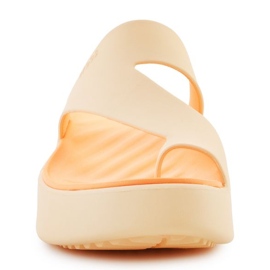 Talons Crocs Getaway Platform Plateforme Toe Loop 210834-78Z orange 3
