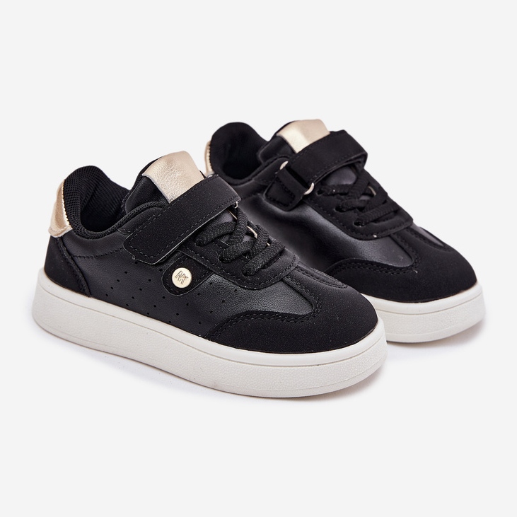 Baskets baskets baskets noir velcro 1