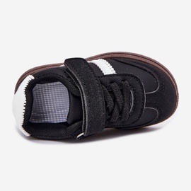 Sneakers pour enfants noirs chaussures de sport 2