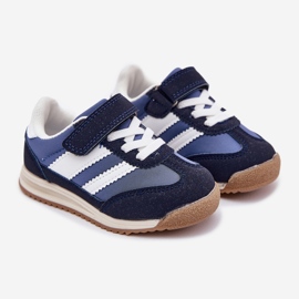 Sneakers pour enfants Chaussures de sport bleu marine 1