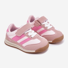 Sneakers pour enfants Sports Chaussures avec Velcro rose 1 Sneakers pour enfants Sports Chaussures avec Velcro rose 1