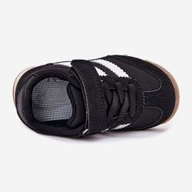 Chaussures de sport Velcro noir 2