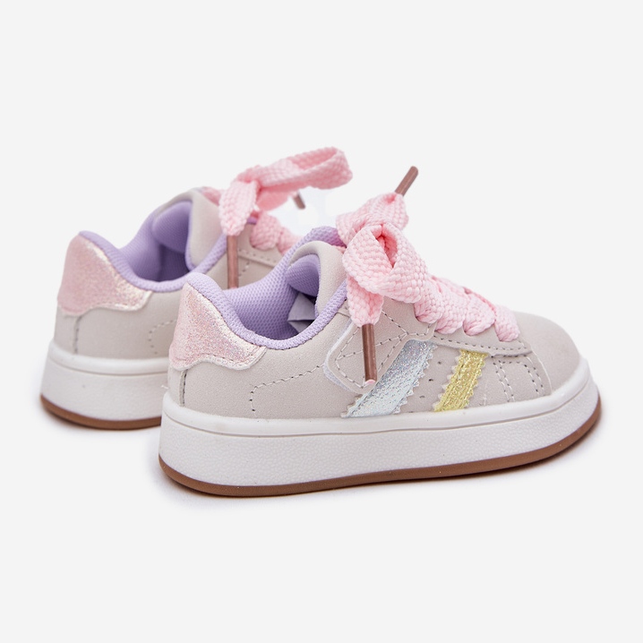 Baskets baskets sports sports multikolor velcro beige 2