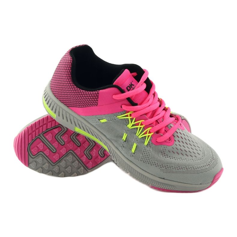 Chaussures de sport super légères pour femmes DK 14290 gris/rose 3
