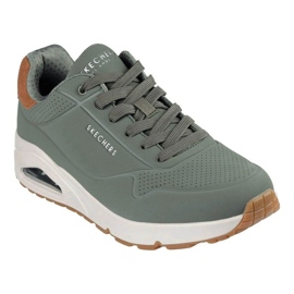 Skechers uno adapté sur les chaussures de 183004-olv en air vert 3