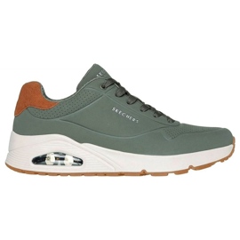 Skechers uno adapté sur les chaussures de 183004-olv en air vert 4