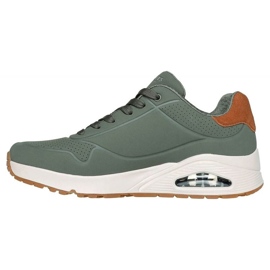 Skechers uno adapté sur les chaussures de 183004-olv en air vert 5