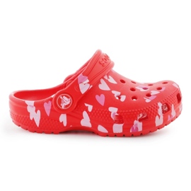 Crocs Classic Vday Clog T 209755-6ZR tongs rouge 10