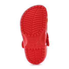 Crocs Classic Vday Clog T 209755-6ZR tongs rouge 11