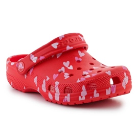 Crocs Classic Vday Clog 209754-6ZR tongs rouge 5