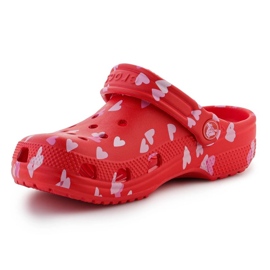 Crocs Classic Vday Clog 209754-6ZR tongs rouge 7