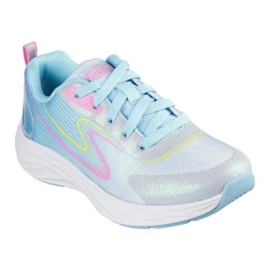 Skechers va courir accélérer la vitesse douce 303921l-lbmt chaussures bleu 2