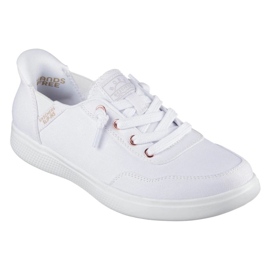 Skechers Slip Inss Skip Mignon - B mignon doux 114815 -Wht Shoes blanche 3