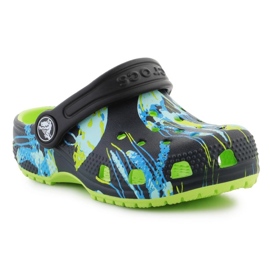 Crocs Classic Meta Scape Clog T 208456-3UF Flip Flops le noir 5