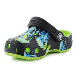 Crocs Classic Meta Scape Clog T 208456-3UF Flip Flops le noir 7