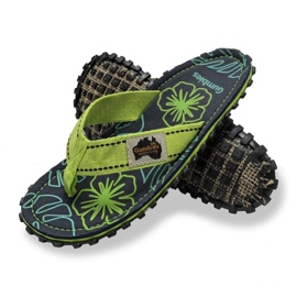 Talons-flops Gumbies Islander tongs flip-flop vert 7