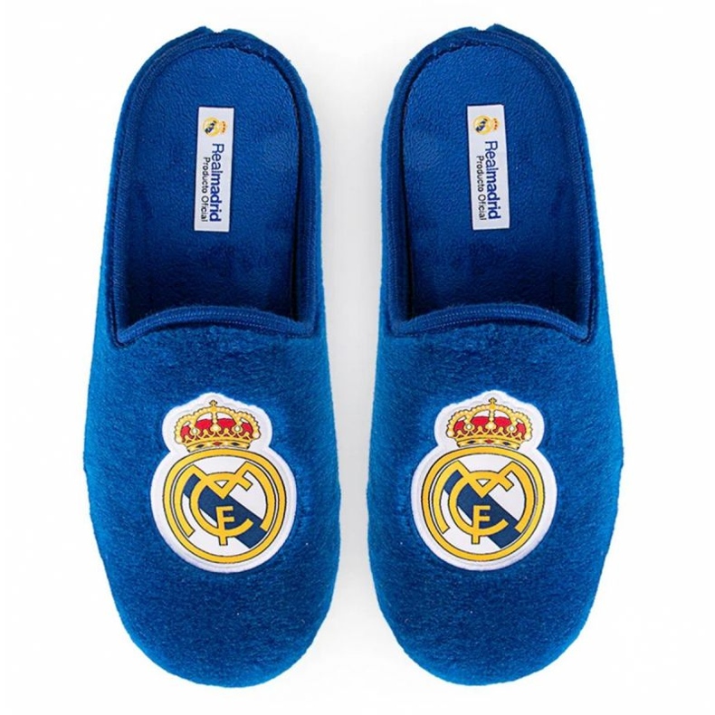 Real Madryt Les tongs du Real Madrid Madrid bleu 2 Real Madryt Les tongs du Real Madrid Madrid bleu 2