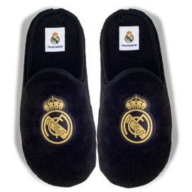 Real Madryt Les tongs du Real Madrid Madrid le noir 2 Real Madryt Les tongs du Real Madrid Madrid le noir 2
