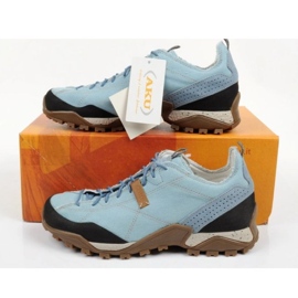 Aku Nativa Canvas 647029 Chaussures de randonnée bleu 20