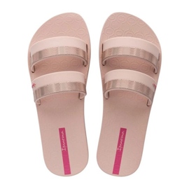 Diapositive en maillage Ipanema 83649 BB780 Flip Flops rose 3