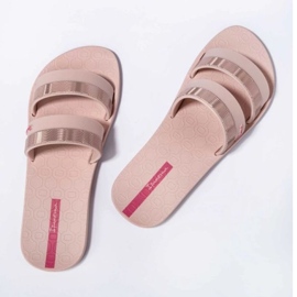 Diapositive en maillage Ipanema 83649 BB780 Flip Flops rose 7