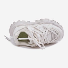 Sneakers pour enfants blancs chaussures de sport blanche 2