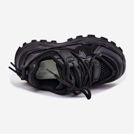 Sneakers pour enfants noirs chaussures de sport 2