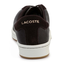 Chaussures sportives masculines Lacoste Masters 119 3 SMA 7-37SMA00351W7 brun 4 Chaussures sportives masculines Lacoste Masters 119 3 SMA 7-37SMA00351W7 brun 4