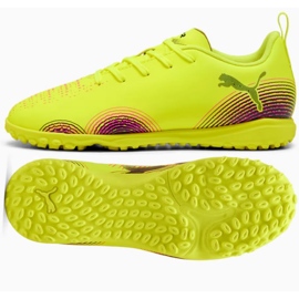 Puma Future 8 Play TT 108396-03 Chaussures de football jaune 4