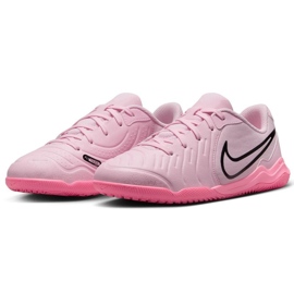 Nike Tiempo Legend 10 Academy IC DV4350-601 Chaussures de football rose 1