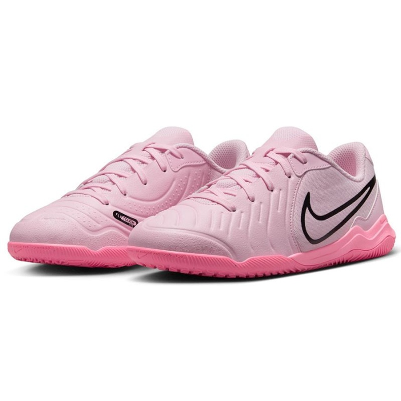 Nike Tiempo Legend 10 Academy IC DV4350-601 Chaussures de football rose 1
