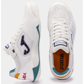 Joma Top Flex plus 2502 TOUS2502in Chaussures de football blanche 1