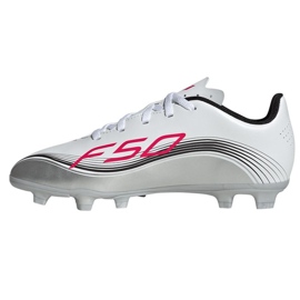 Adidas F50 Messi Club FG / MG JP7457 Chaussures de football blanc 1