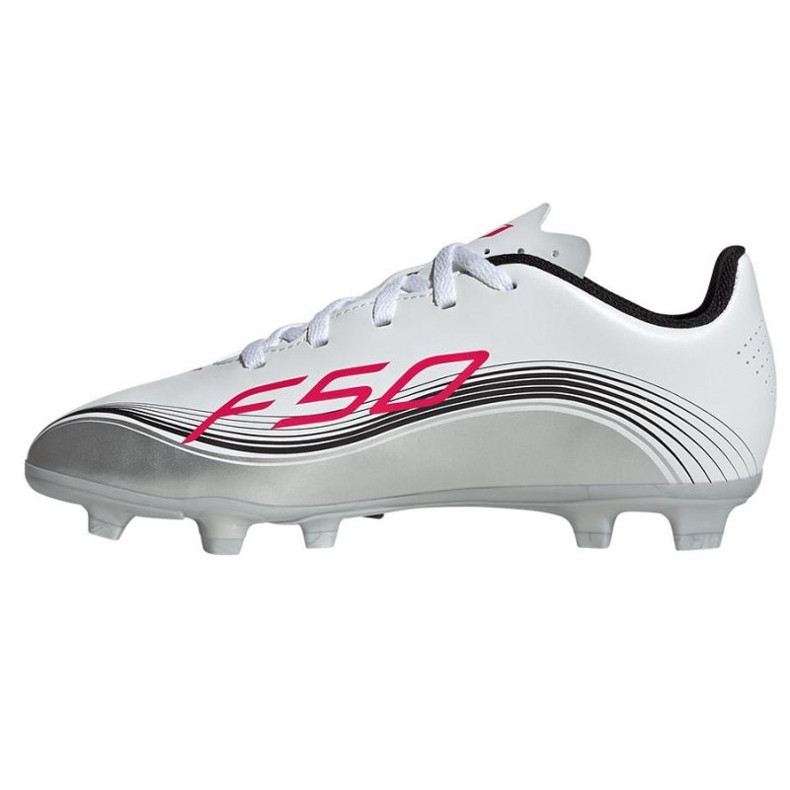 Adidas F50 Messi Club FG / MG JP7457 Chaussures de football blanc 1