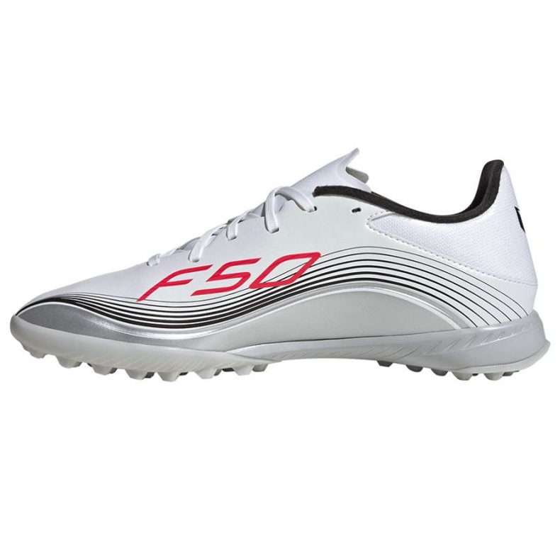 Adidas F50 Messi League TF JP7448 Chaussures de football blanc 1