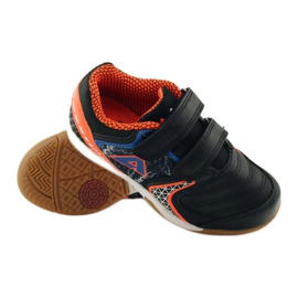 American Club Baskets de sport ADI halówka américain 170620 orange le noir 3