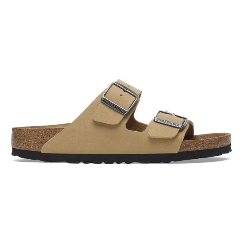 Birkenstock Arizona BS Birko-Flor Nubuk 1029170 Tongs à tongs beige 2