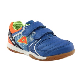 American Club Baskets de sport ADI américaines 170620 vert orange bleu blanc 1