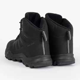 Vico Chaussures de trekking montantes noires pour hommes le noir 1