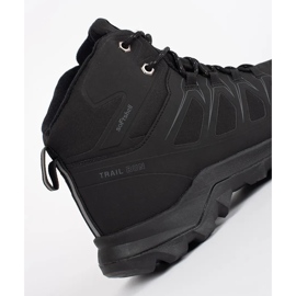 Vico Chaussures de trekking montantes noires pour hommes 2