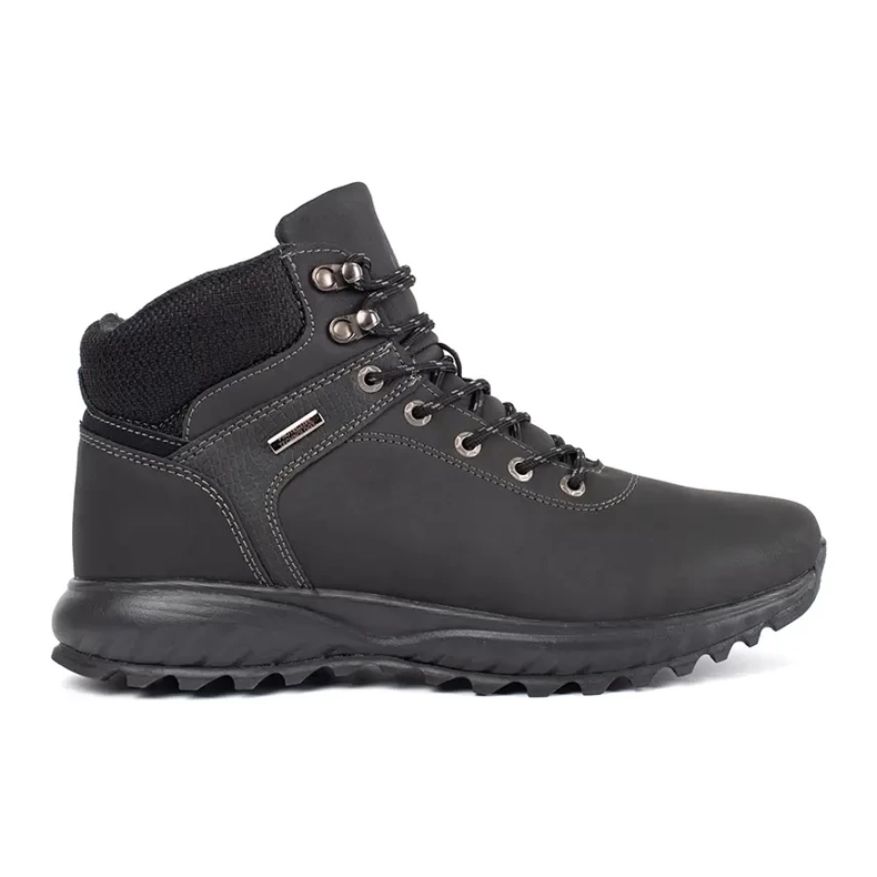 Vico Bottes d'hiver isolées noires hommes 2